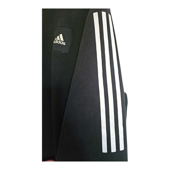 USED IN GREAT CONDITION Men's Adidas Pullover Sweatshirt in Black (Size: Large) - Picture 4 of 4